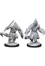 WizKids D&D Nolzur's MUM: W15 Lizardfolk Barbarian & Lizardfolk Cleric