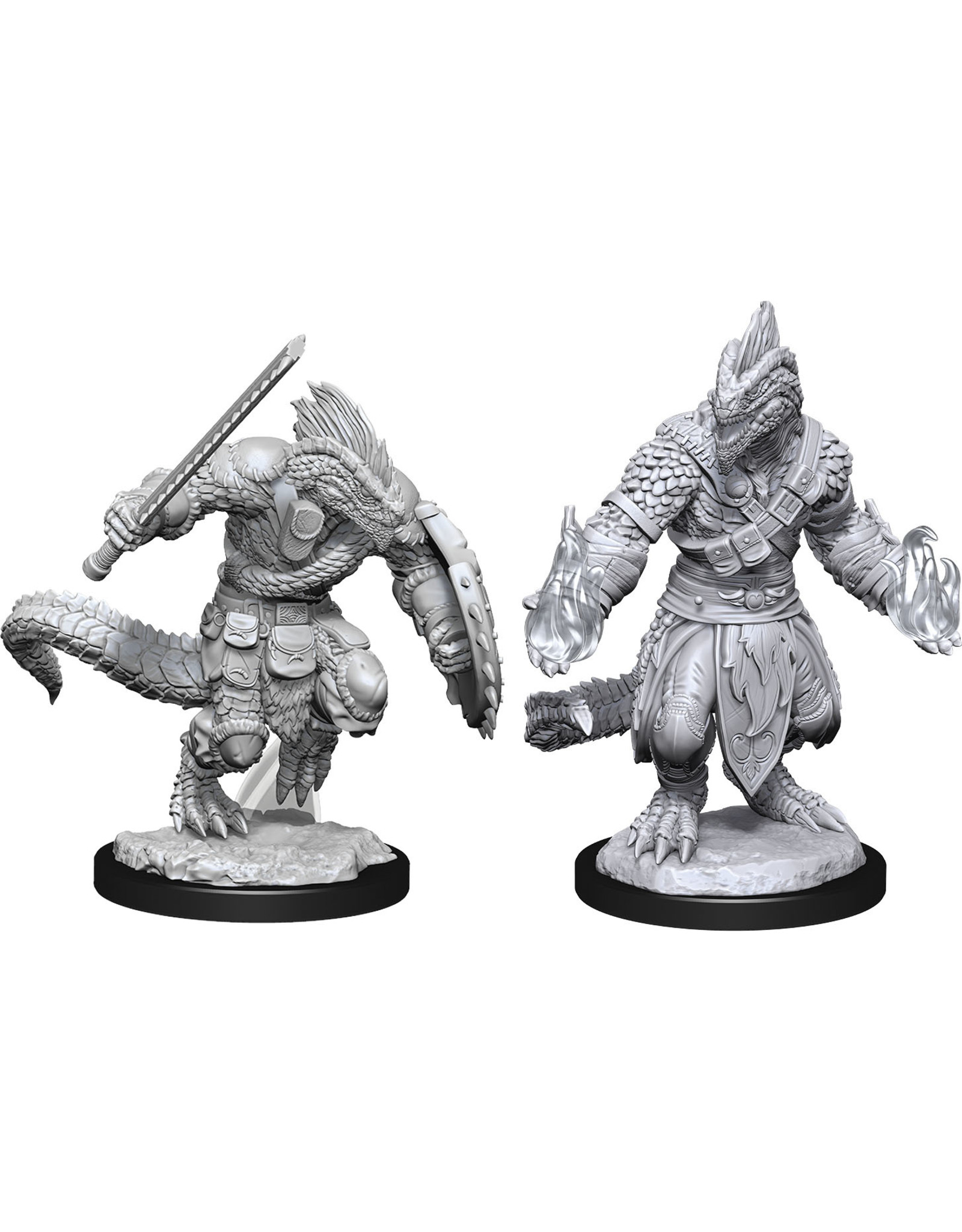 WizKids D&D Nolzur's MUM: W15 Lizardfolk Barbarian & Lizardfolk Cleric