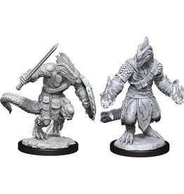 WizKids D&D Nolzur's MUM: W15 Lizardfolk Barbarian & Lizardfolk Cleric