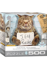 Eurographics Puzzle: Feline Felon