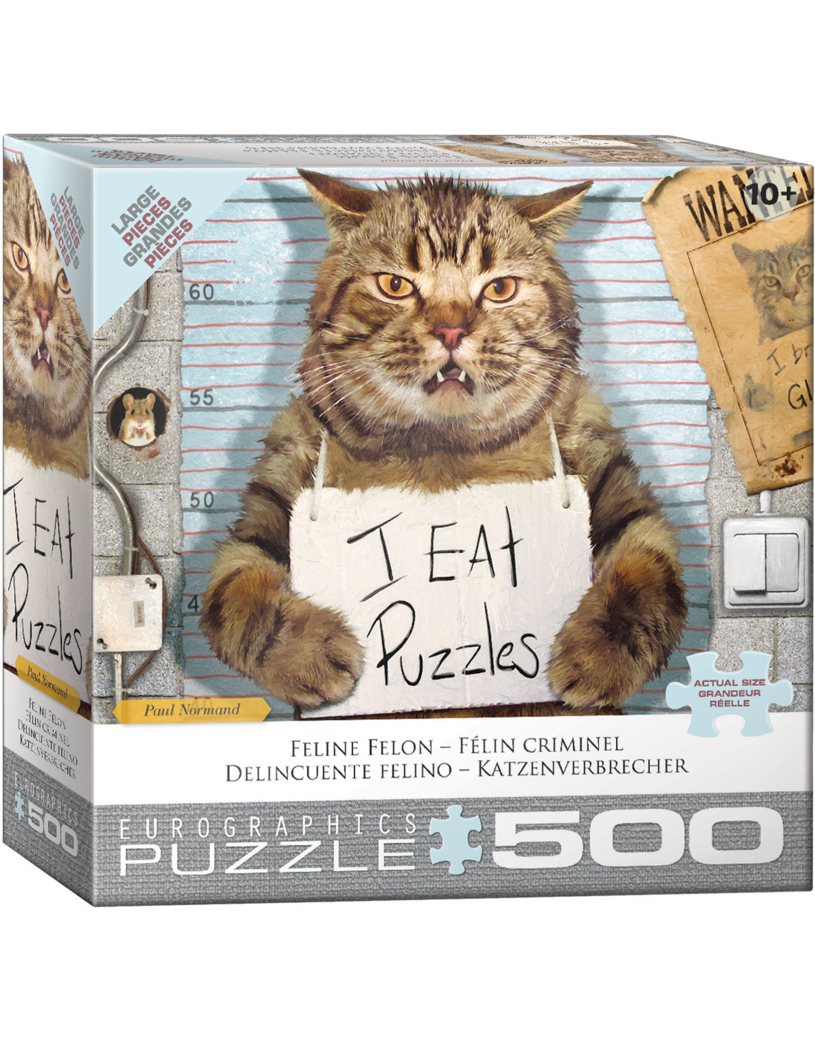 Eurographics Puzzle: Feline Felon