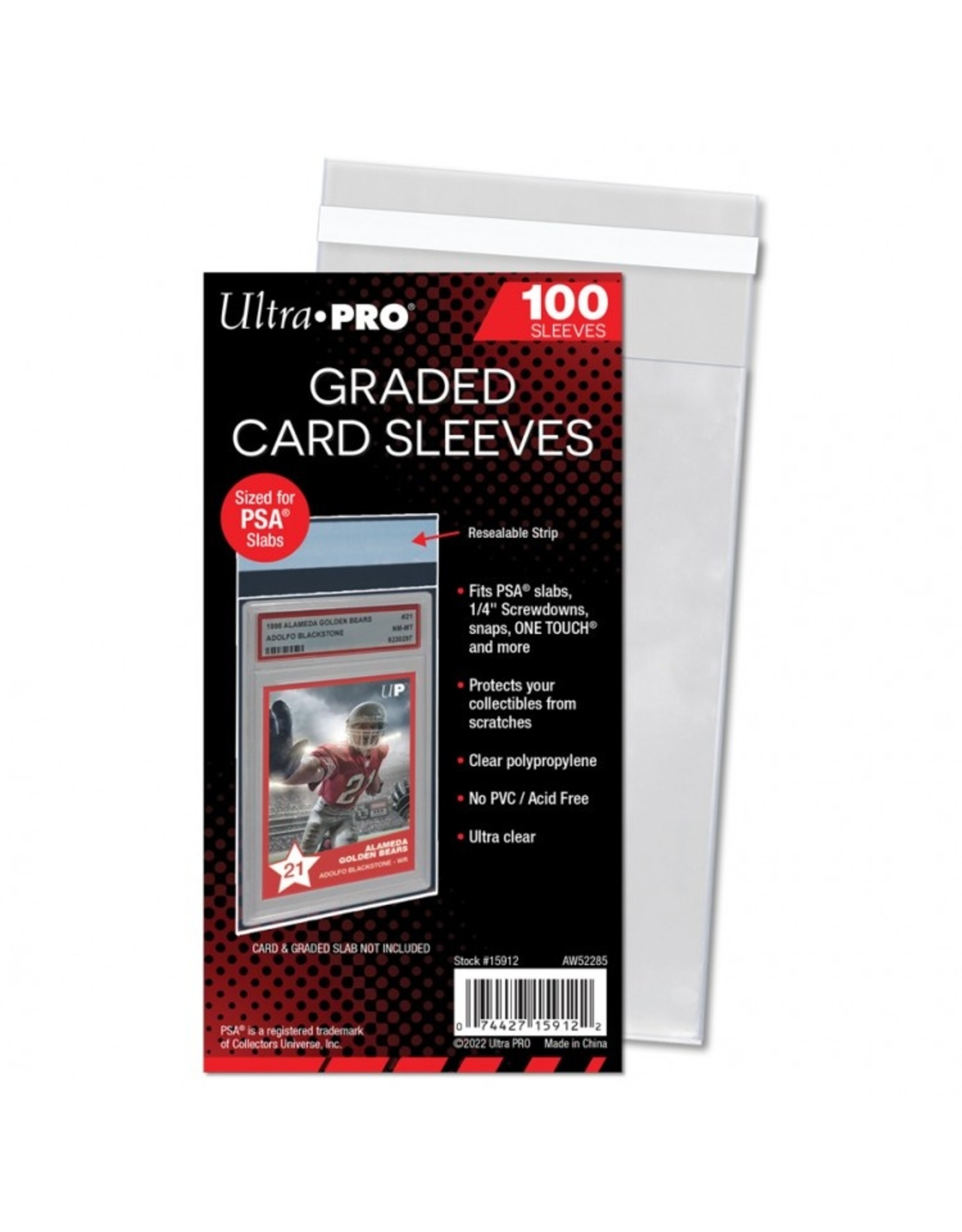 Ultra Pro PSA Graded Card Card Sleeves (100)