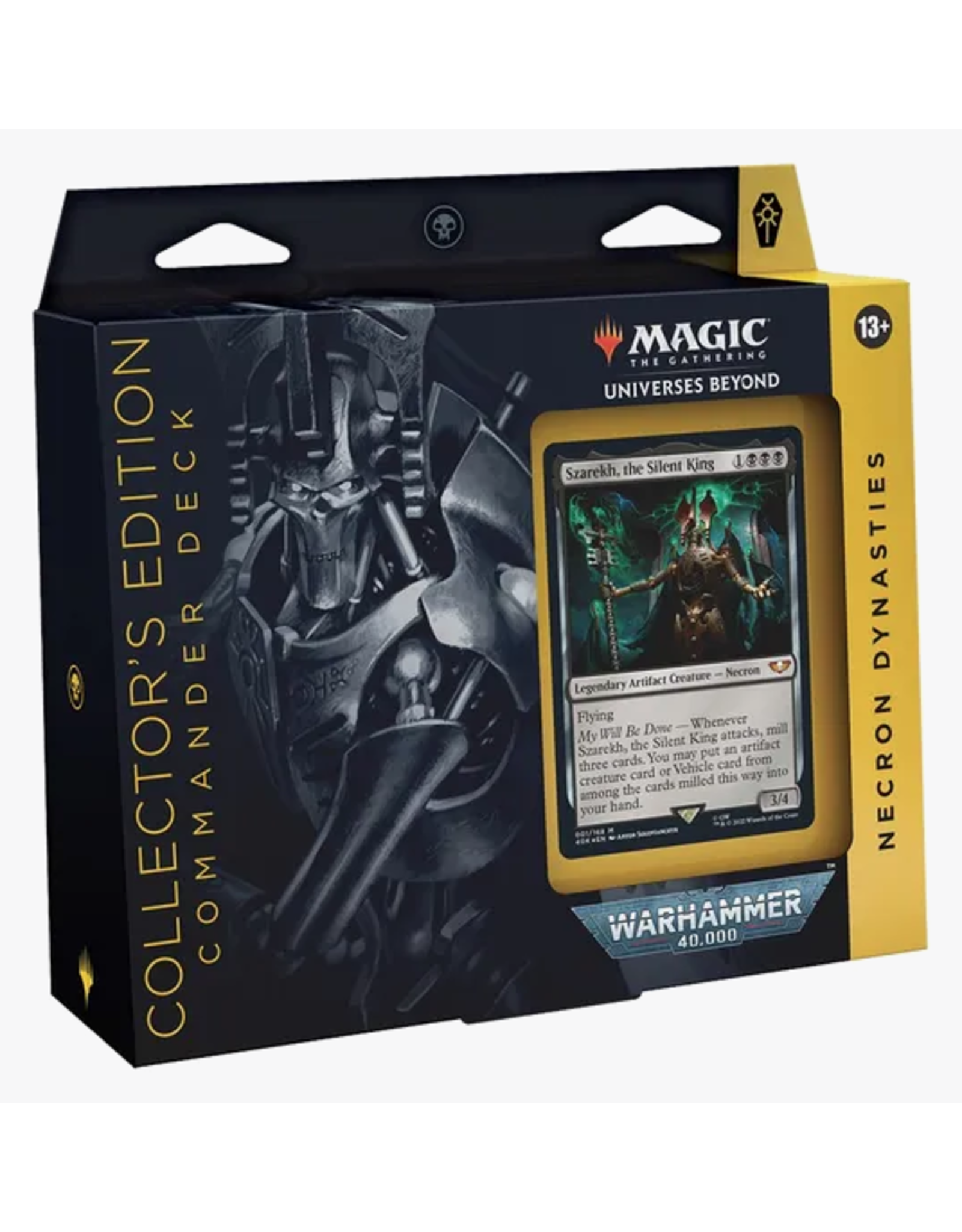 Magic MTG: Warhammer 40k Commander Deck - Necron Dynasties [Collector's  Edition]