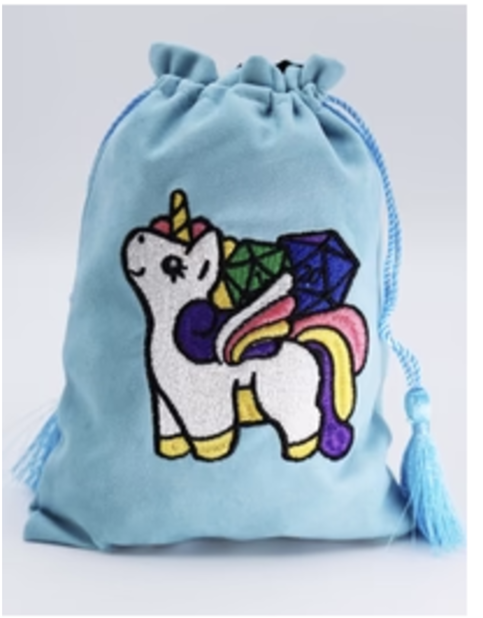 Foam Brain Dice Bag - Sparkles the Unicorn