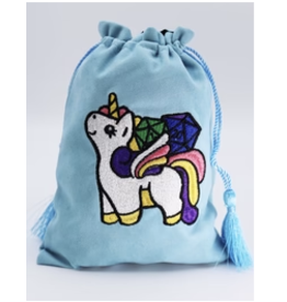 Foam Brain Dice Bag - Sparkles the Unicorn