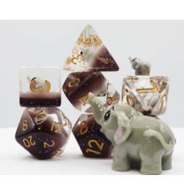 Foam Brain Elephant RPG Dice Set