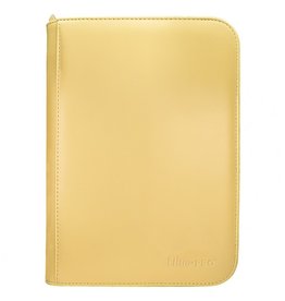 Ultra Pro Binder: 4pkt: PRO: Zippered: Vivid: Yellow