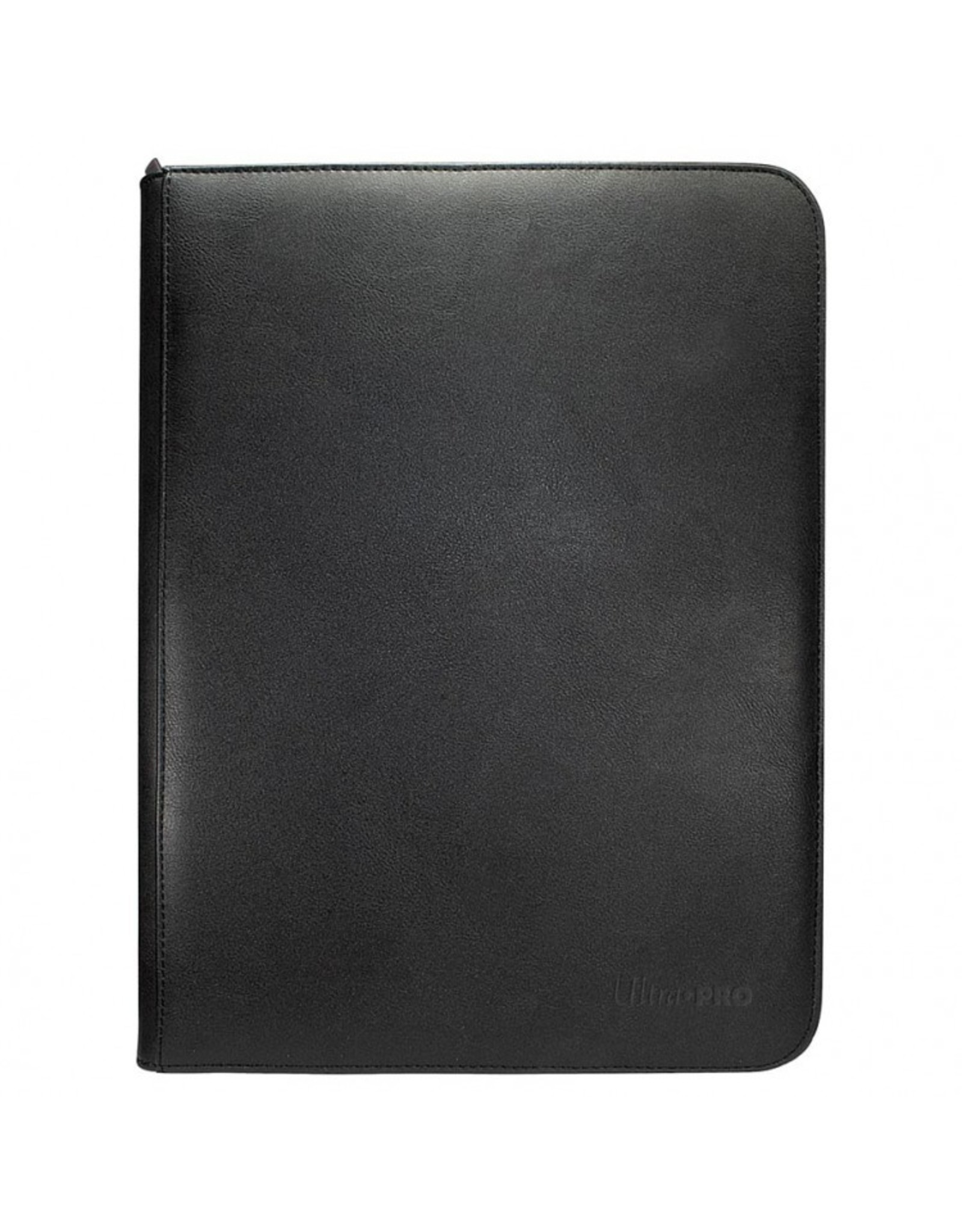 Ultra Pro Binder: 9pkt: PRO: Zippered: Vivid: Black