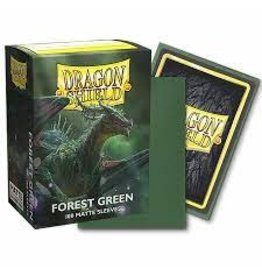 Dragon Shields: (100) Matte - Forest Green