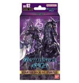 Battle Spirits Battle Spirits Saga Card Game: Starter Deck 02 Display (6) [Bsssd02]