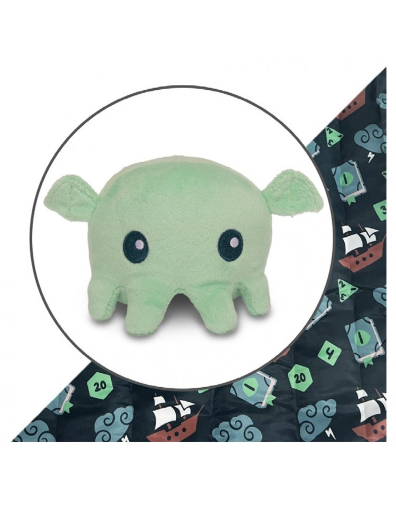 Tee Turtle Plushie Tote: Mint Cthulhu/Tabletop