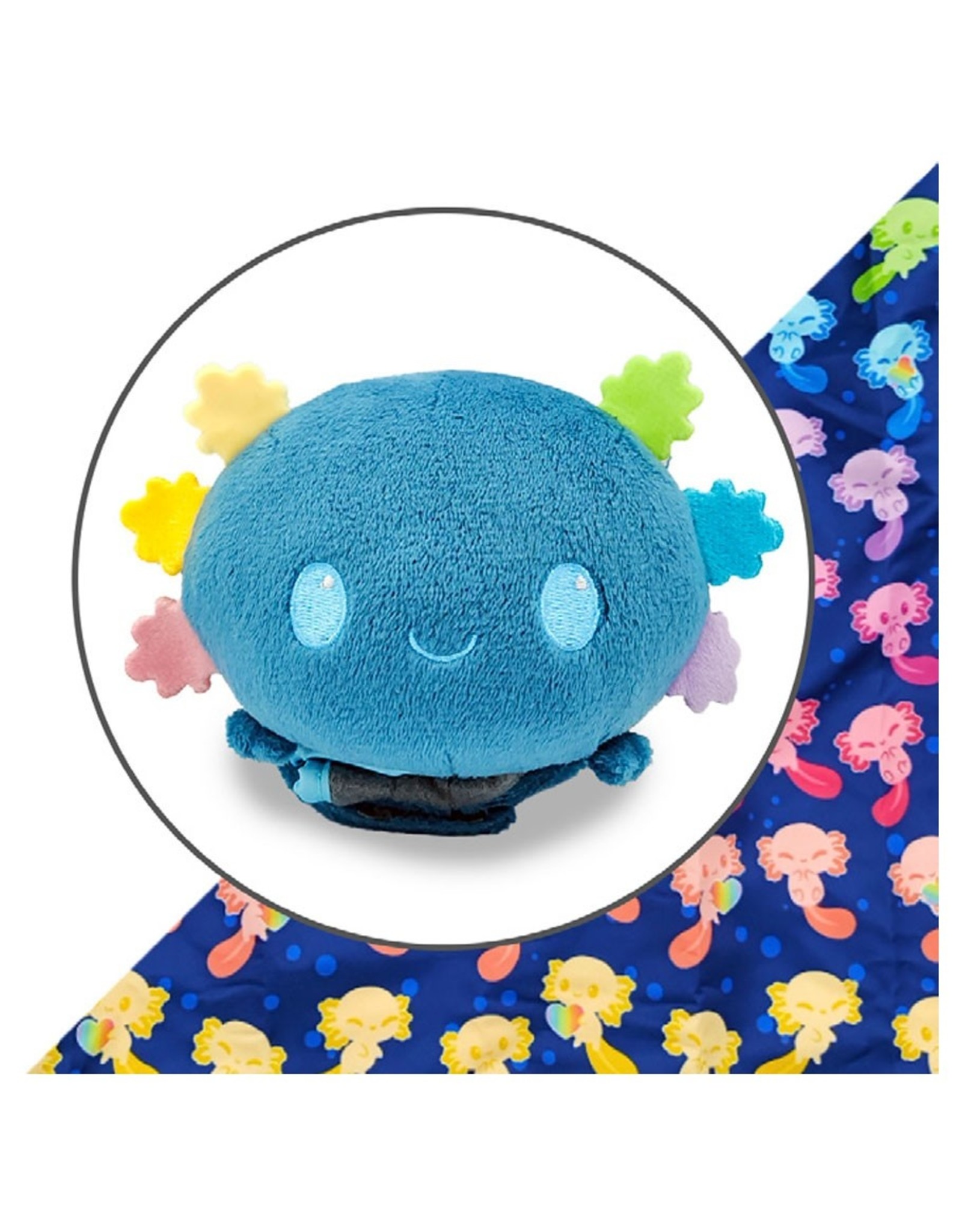 Tee Turtle Plushie Tote: BU Axolotl