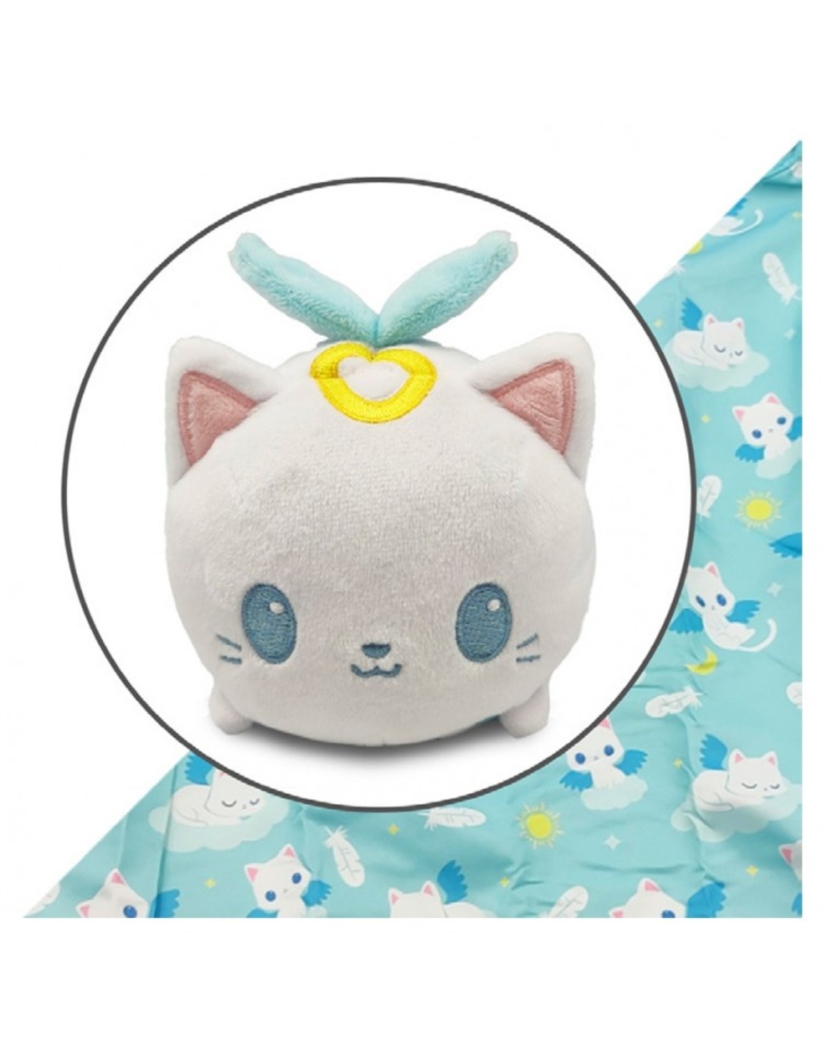 Tee Turtle Plushie Tote: WH Angel Cat