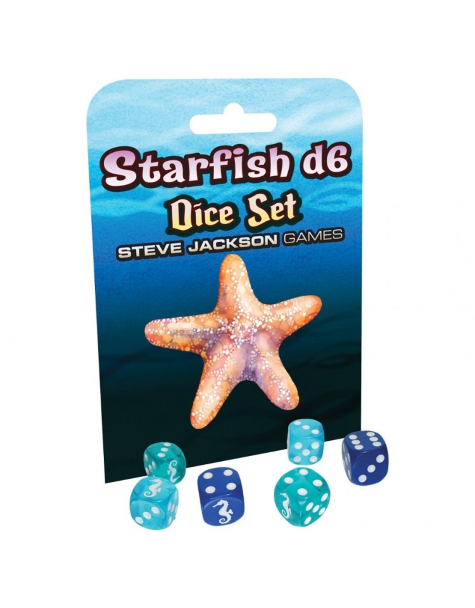 Steve Jackson Games d6 Starfish Dice Set (6)