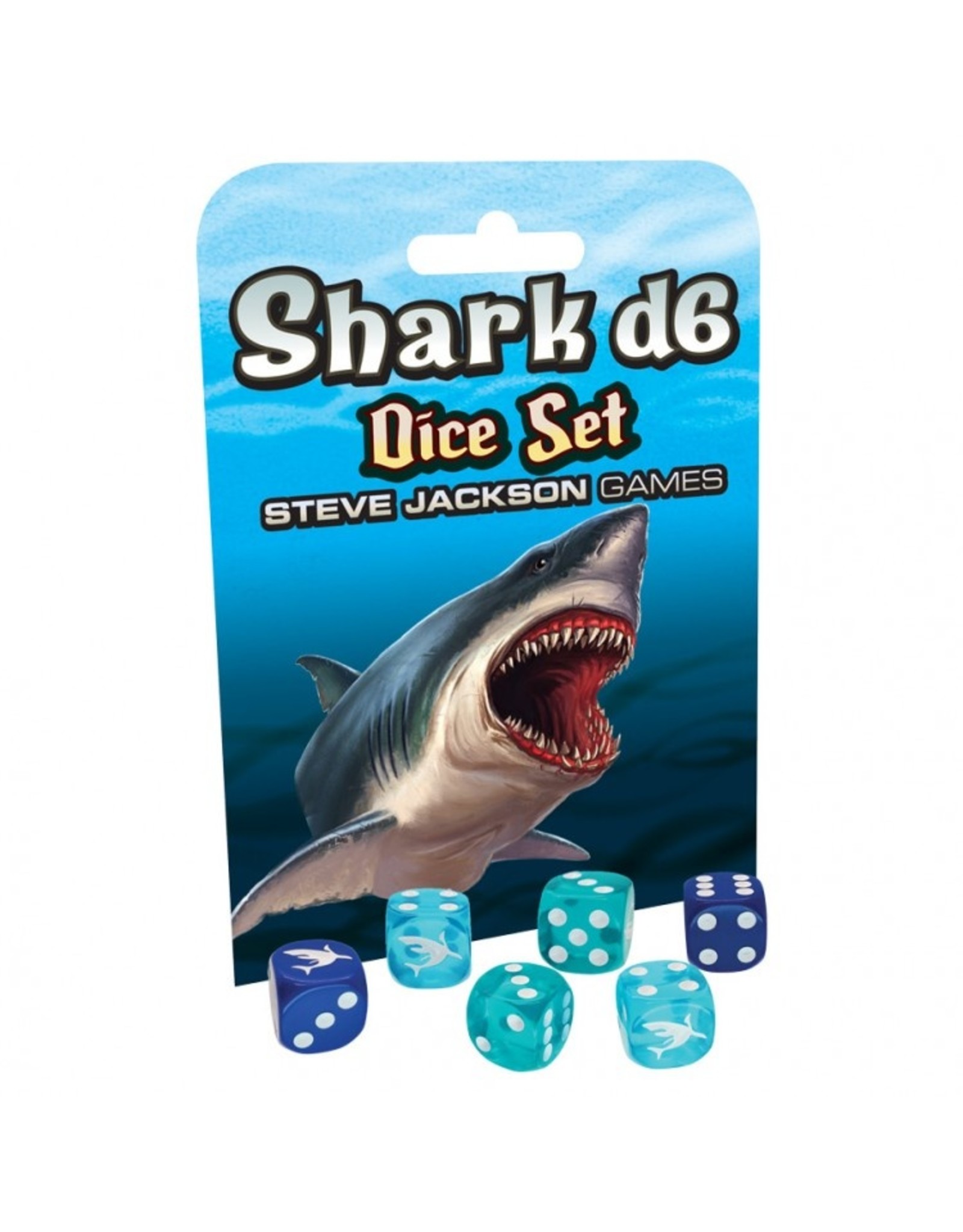 Steve Jackson Games d6 Shark Dice Set (6)