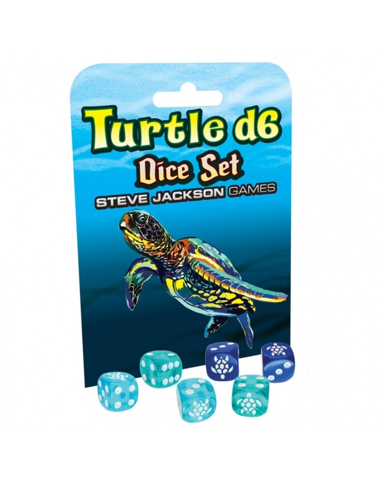 Steve Jackson Games d6 Turtle Dice Set (6)