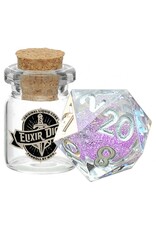 Metallic Dice Games d20 Single Liquid Core: Sorcerous Swirl