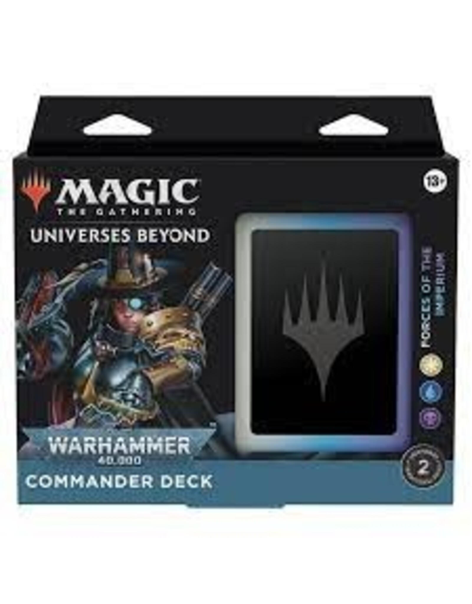 Magic 40K Commander Deck: Forces of the Imperium (white-blue-black)