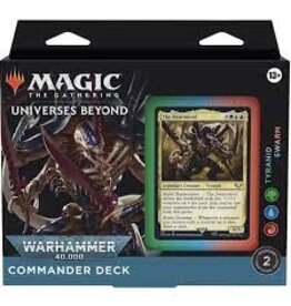Magic 40K Commander Deck: Tyranid Swarm (green-blue-red)
