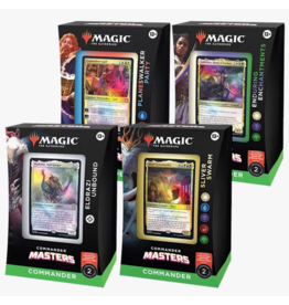 Magic MTG Commander Masters Commander Deck Case [Set of 4}