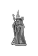 Reaper Reaper Bones Black: Wizard Anuminar Winterbeard