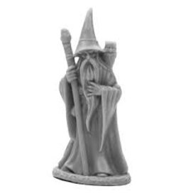Reaper Reaper Bones Black: Wizard Anuminar Winterbeard
