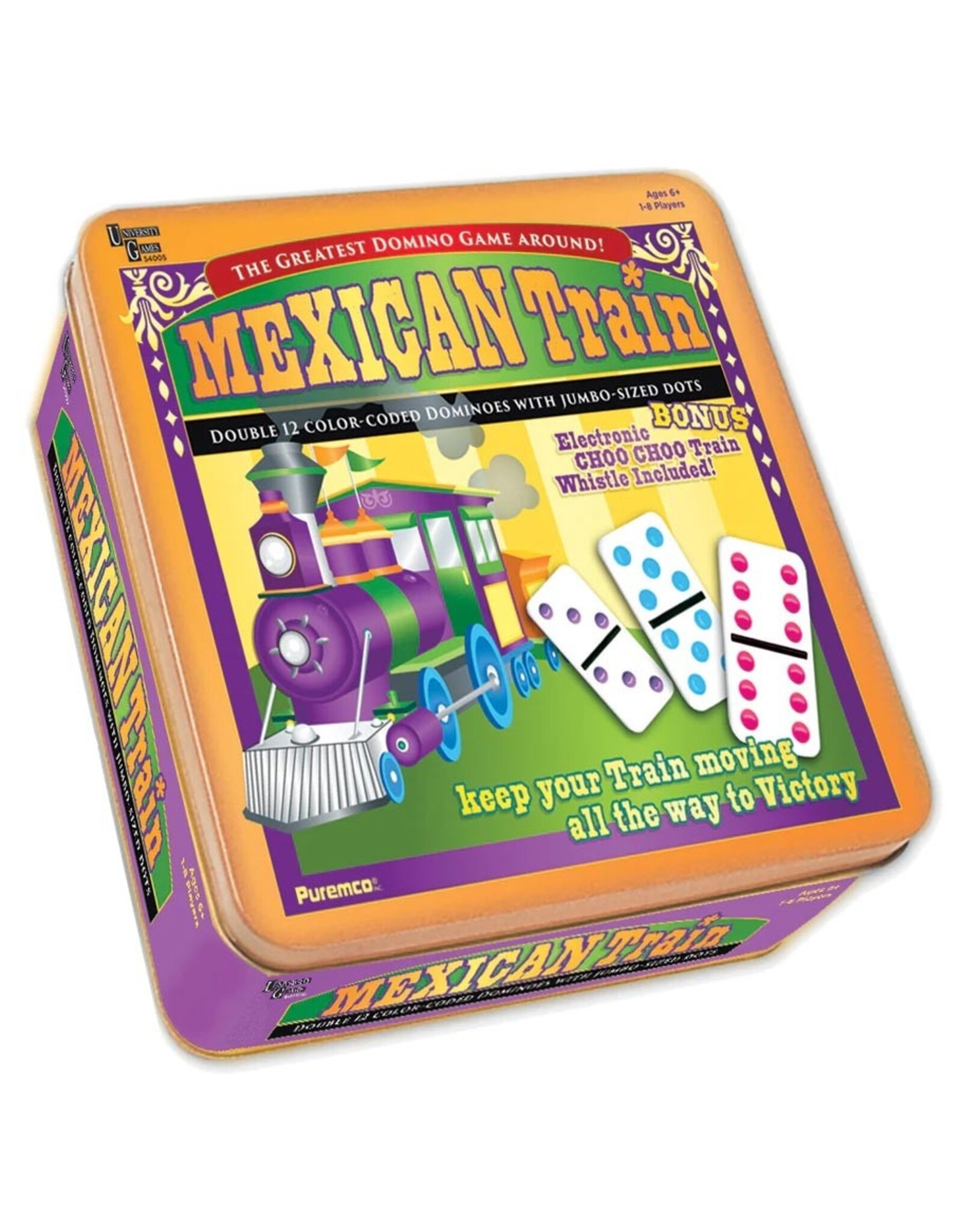 University Games Dominoes: Double 12 Mexican Train