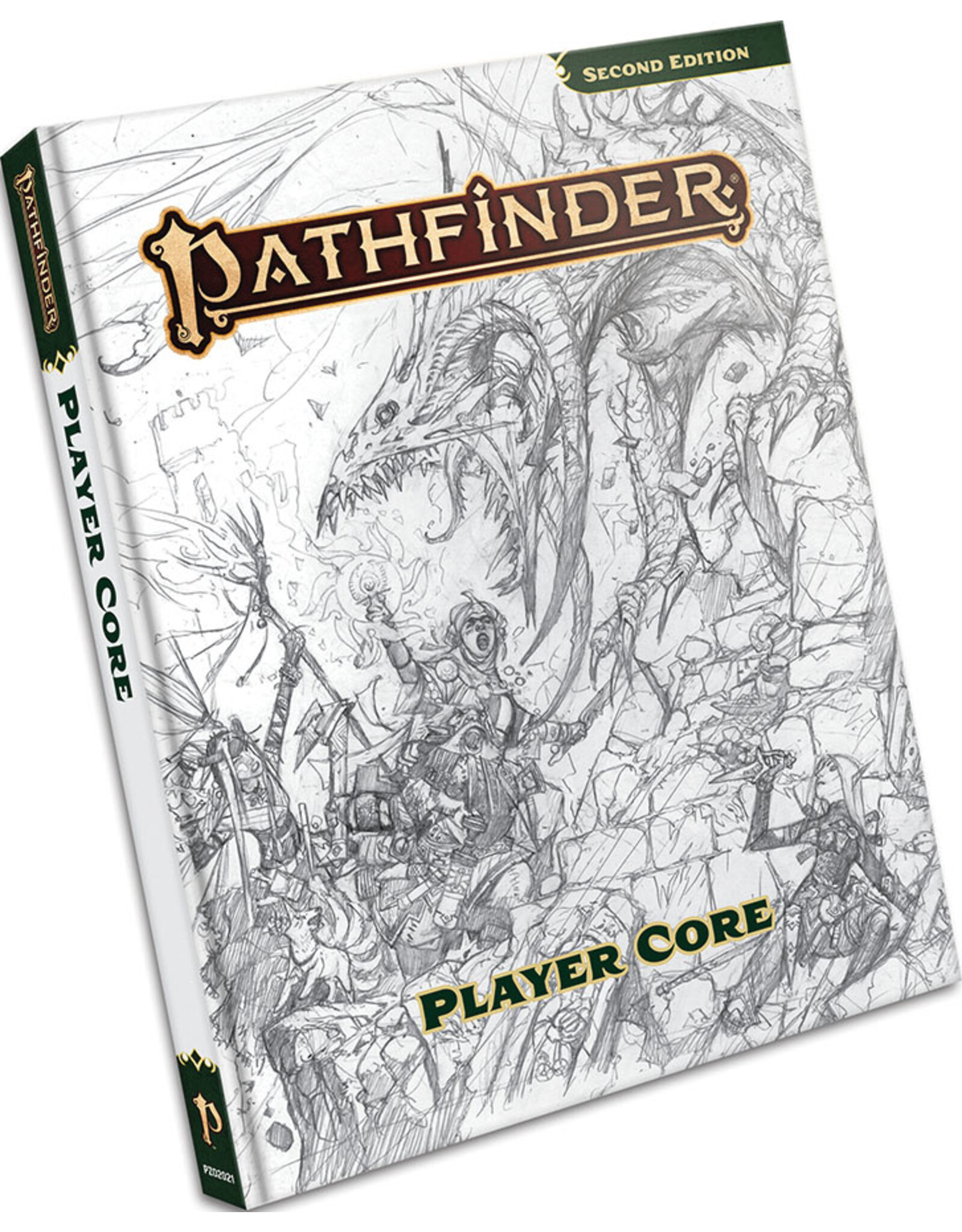 Paizo Publishing Pathfinder 2E: Player Core Rulebook Sketch Cover
