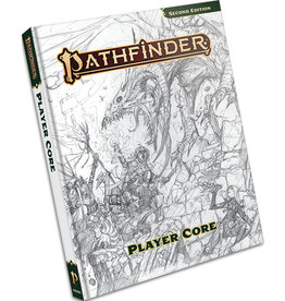 Paizo Publishing PF2E: Player Core Rulebook Sketch Cover