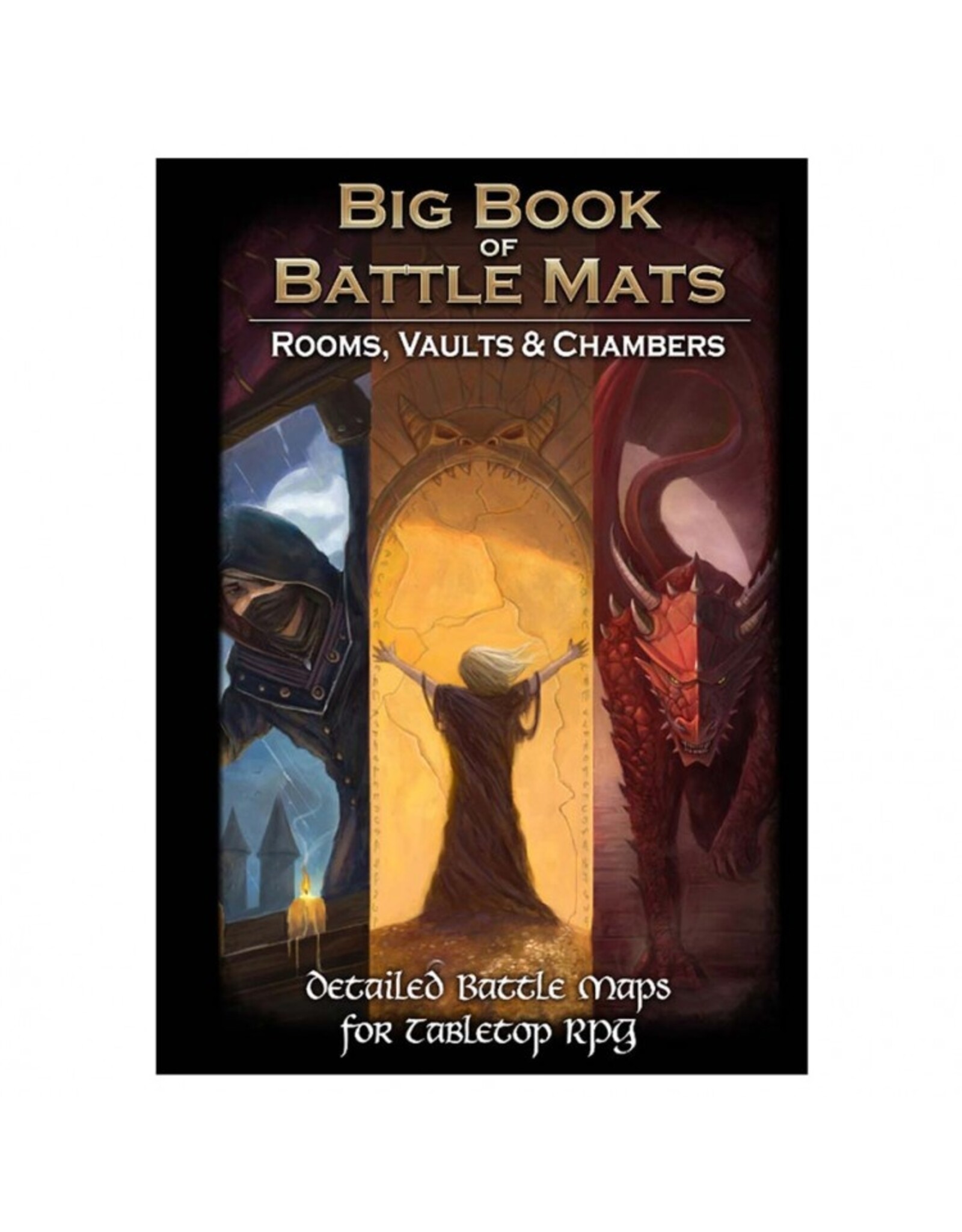 Loke Battlemats Battle Mats: Rooms Vaults & Chambers