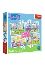 Trefl Puzzle: Peppa Pig 4 in 1: 12/15/20/24pc