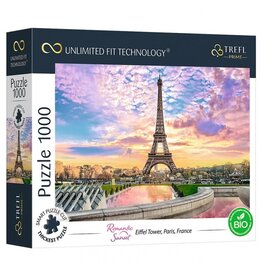 Trefl Puzzle: Romantic Eiffel Tower 1000 pc