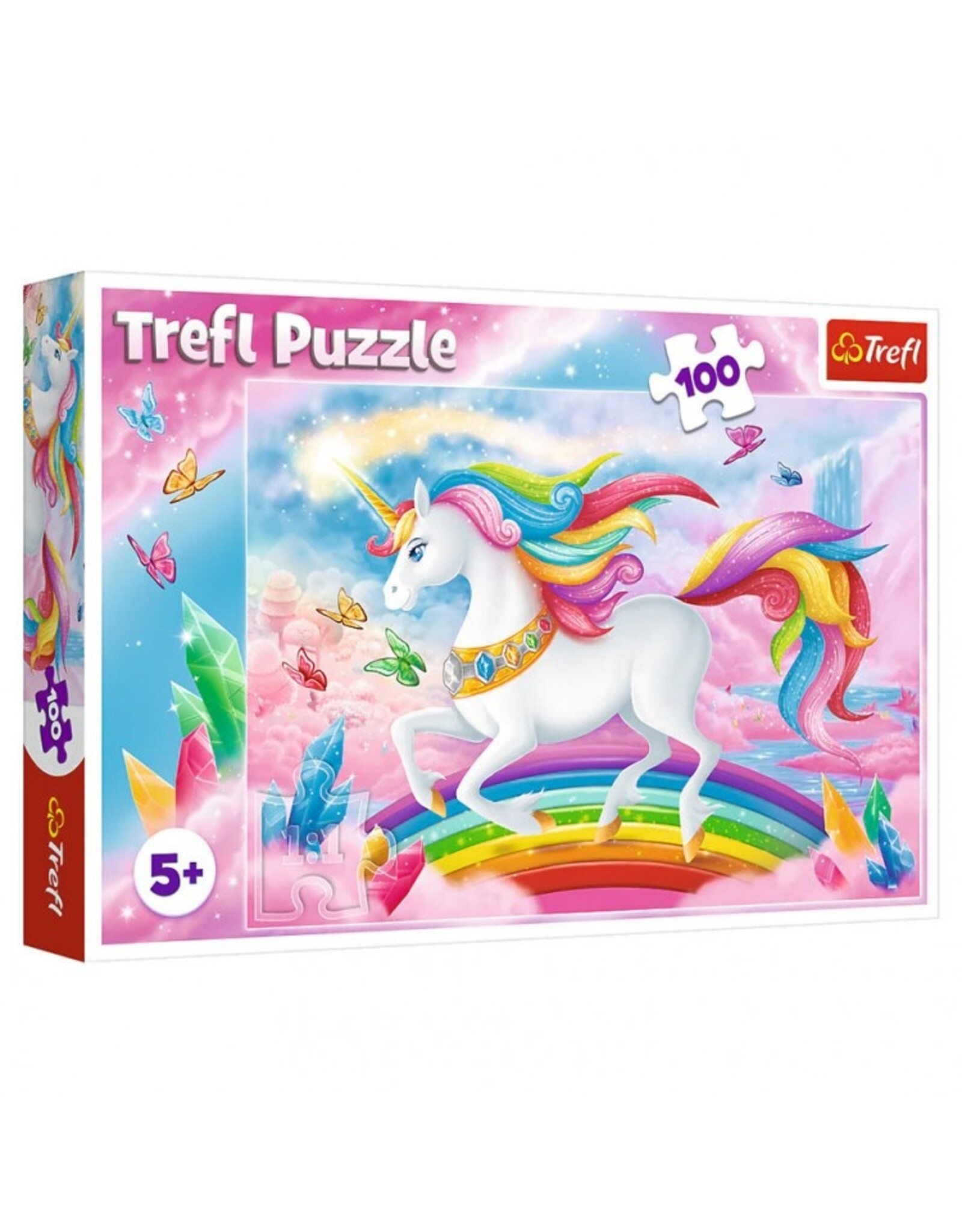 Trefl Puzzle: Crystal World of Unicorns 100pc