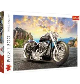 Trefl Puzzle: Black Motorcycle 500pc