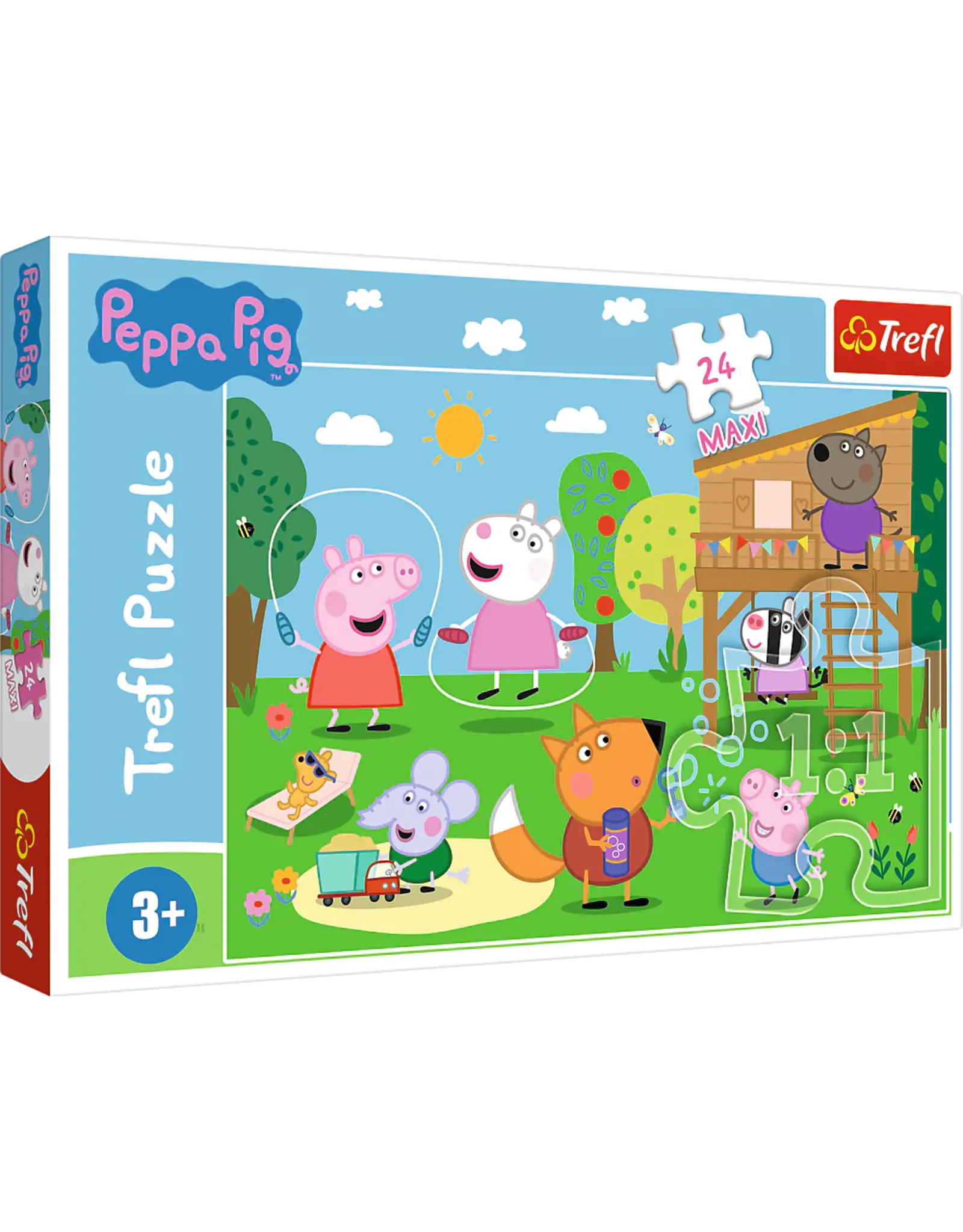Trefl Puzzle: Peppa Fun in Grass 24 Maxi