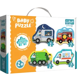 Trefl Puzzle: Baby Classic: Vehicles and Jobs