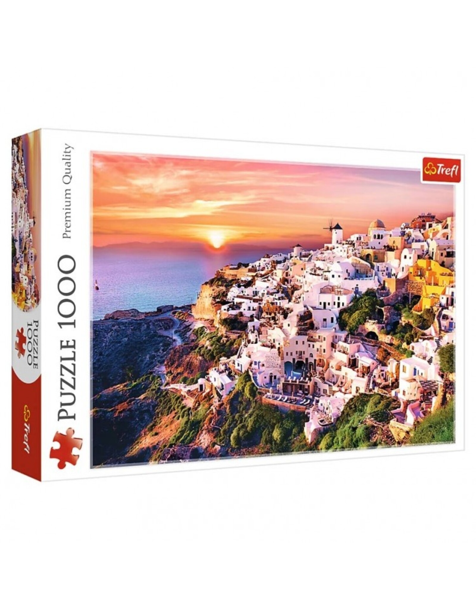 Trefl Puzzle: Sunset Over Santorini 1000pc