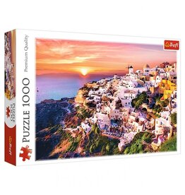 Trefl Puzzle:Sunset Over Santorini 1000pc