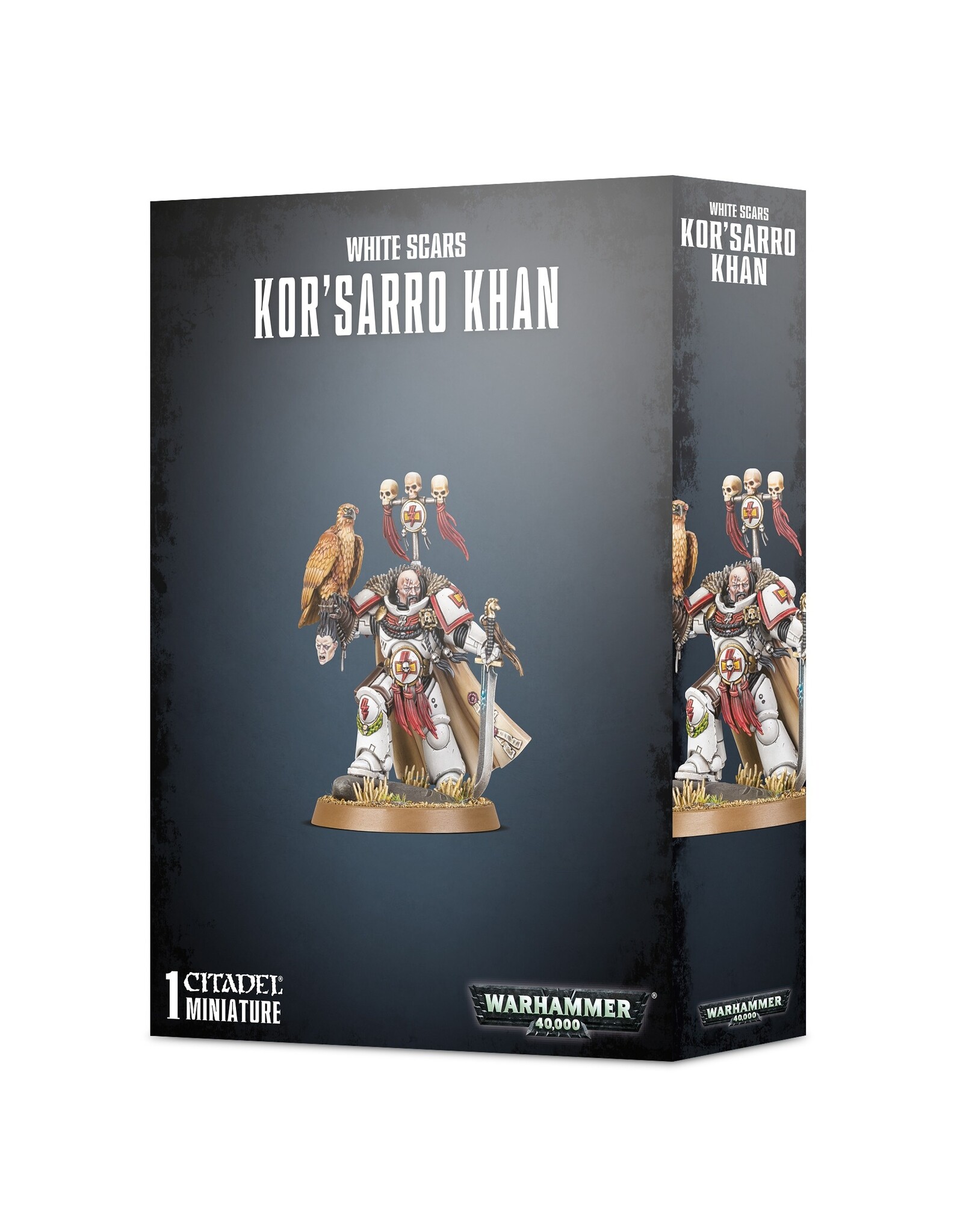 Warhammer 40K Space Marine White Scars Kor'Sarro Khan