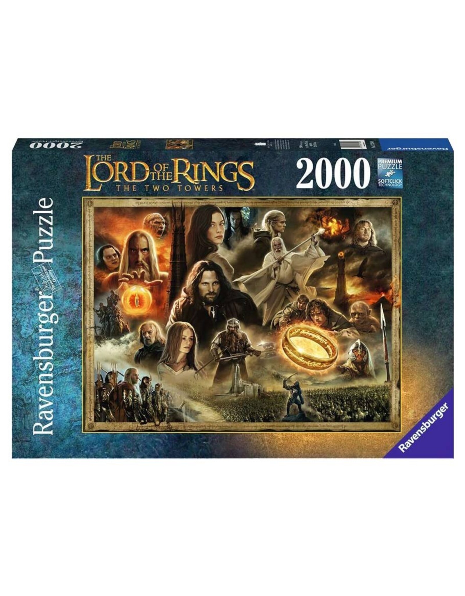 Ravensburger Puzzle: LOTR: The Two Towers 2000pc