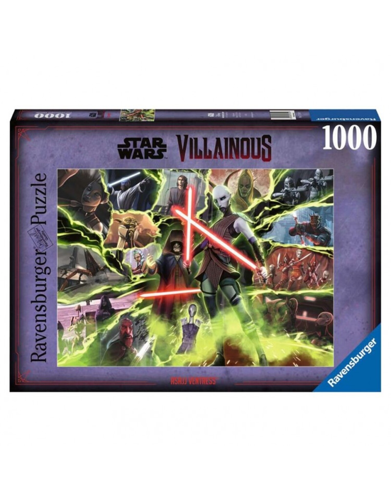 Ravensburger Puzzle: SWV: Asajj Ventress 1000pc