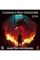 Loke Battlemats D&D 5E: Calendar of Many Adventures 2024