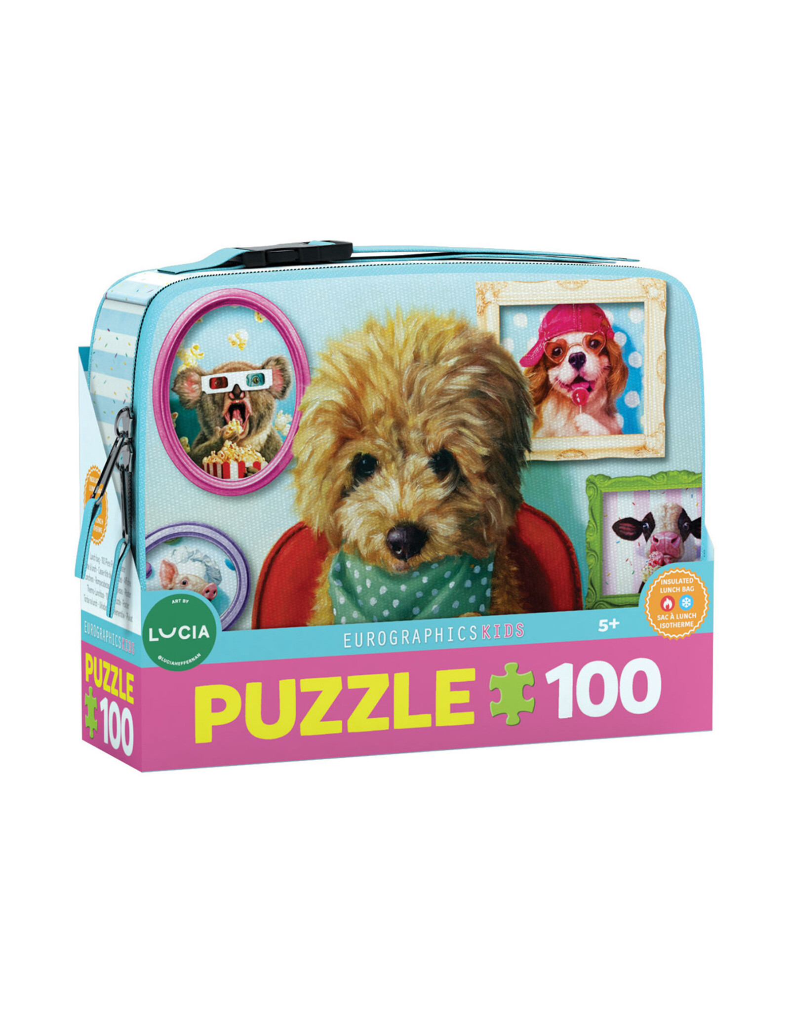 Eurographics Puzzle: Dinner Time Lunch Bag