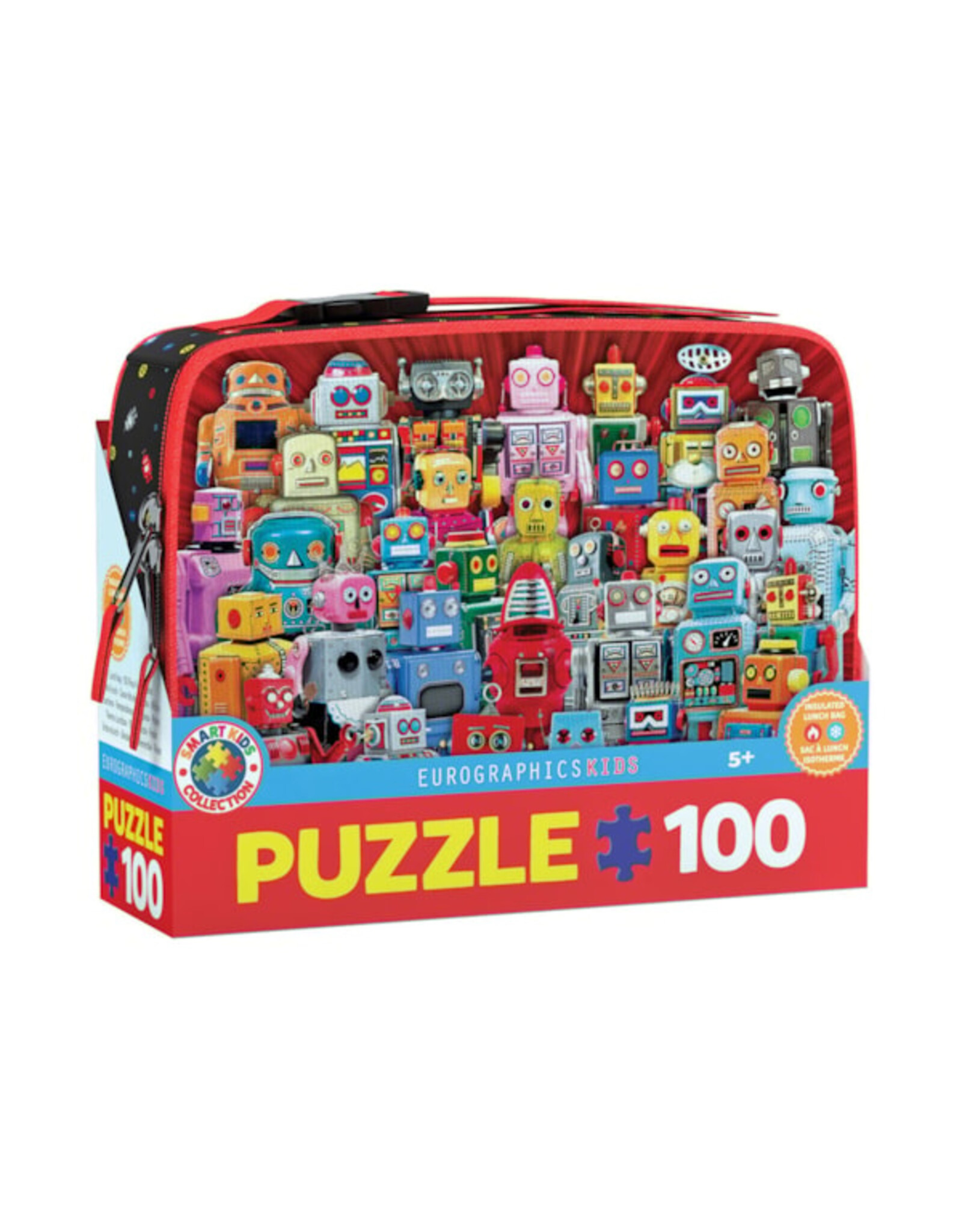 Eurographics Puzzle: Robots Lunch Bag
