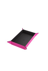 GameGenic Magnetic Dice Tray Rectangular Black/Pink