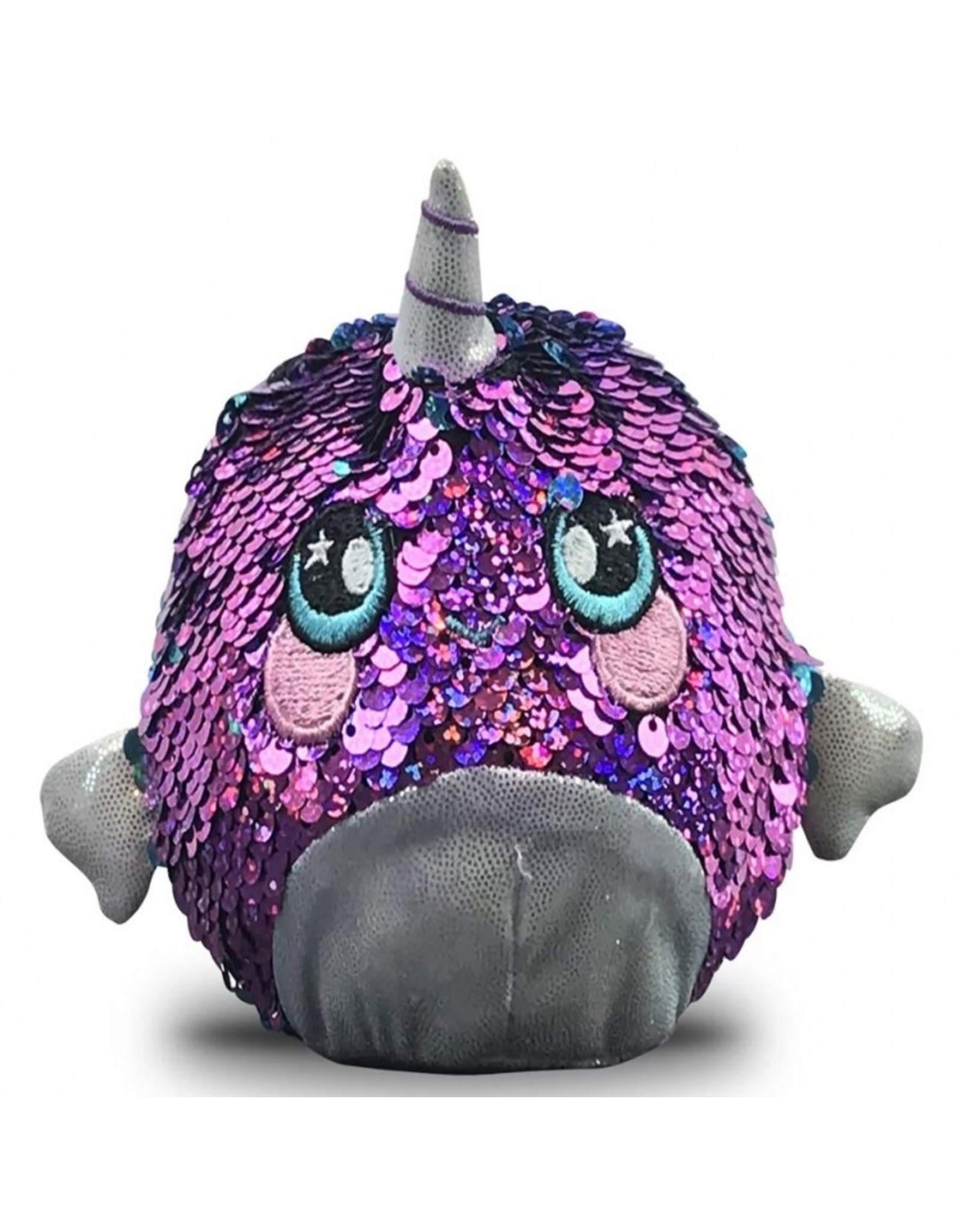 Plush: Sq: Shelby Sparkle Narwhal