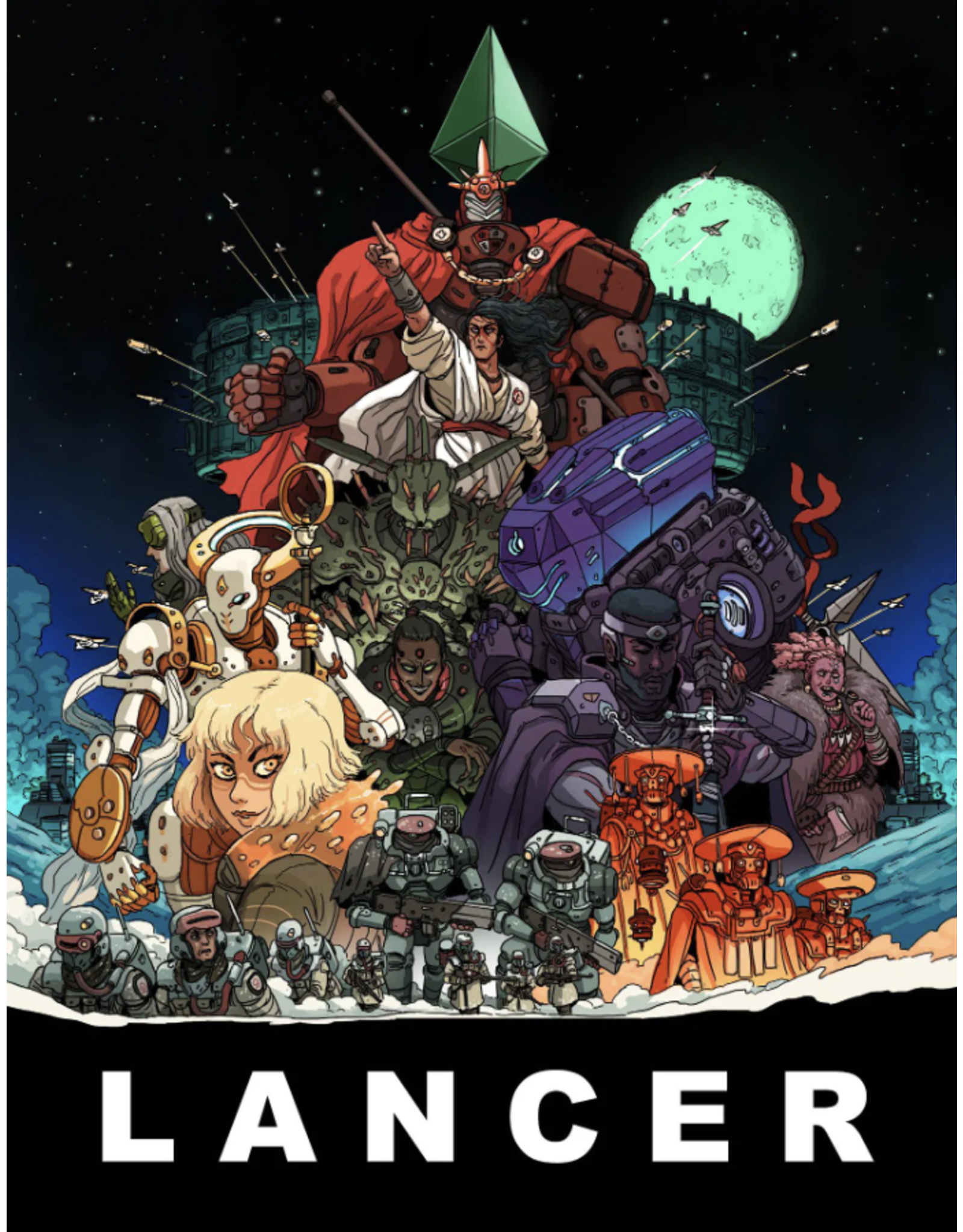 Dark Horse Comics Lancer Core Rulebook (Hardcover) (Pre Order) (June)