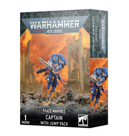 Warhammer 40K Space Marines: Captain With Jump Pack