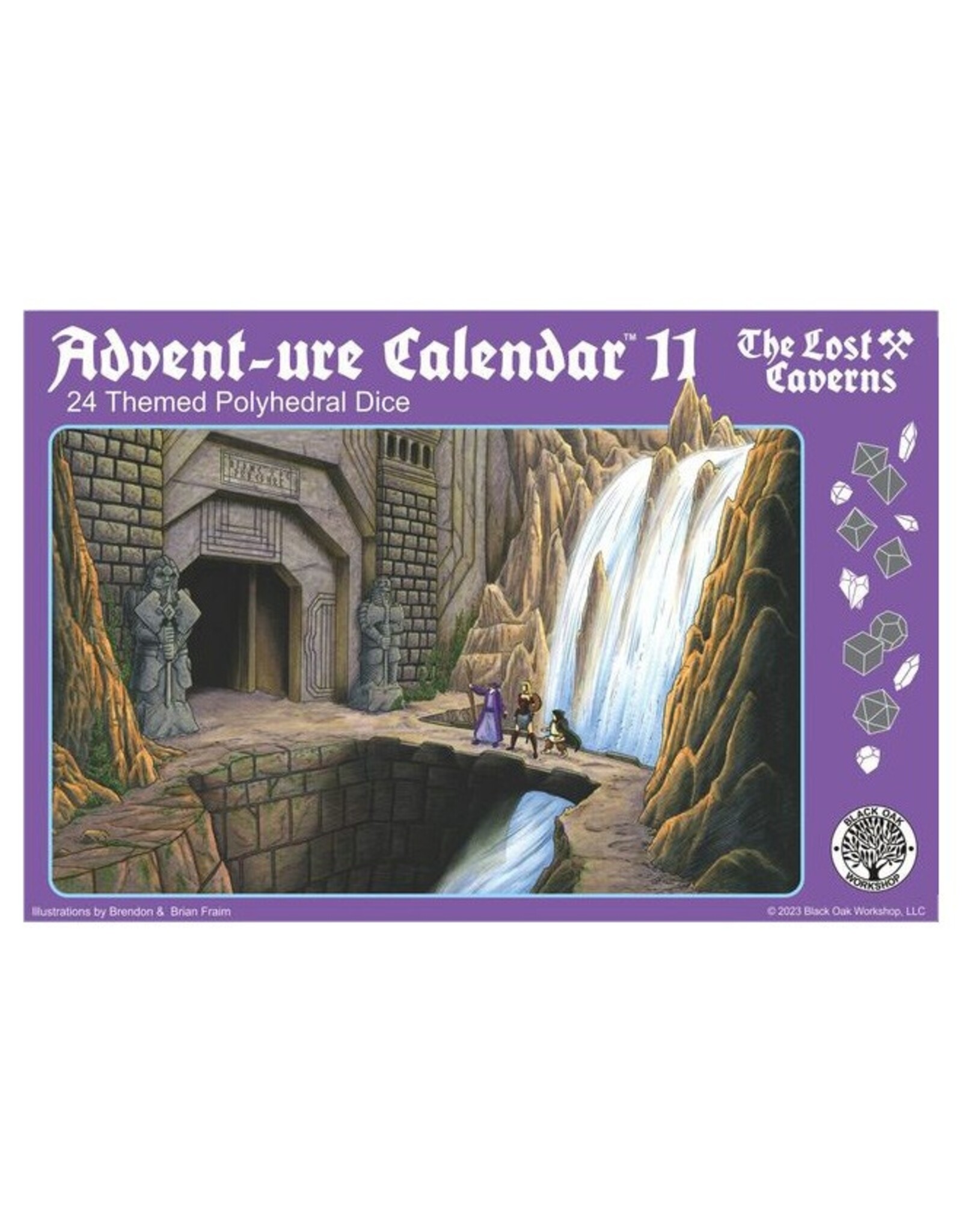 Adventure Calendar 11 Lost Caverns Black Diamond Games
