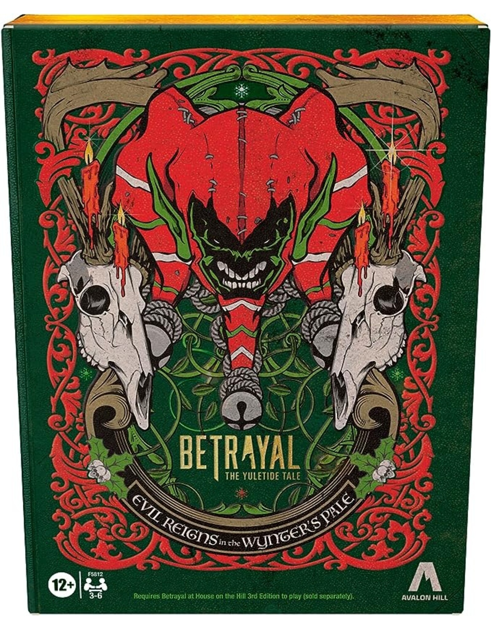 Hasbro Betrayal 3E: Evil Reigns in The Wynter's Pale - The Yuletide Tale Expansion